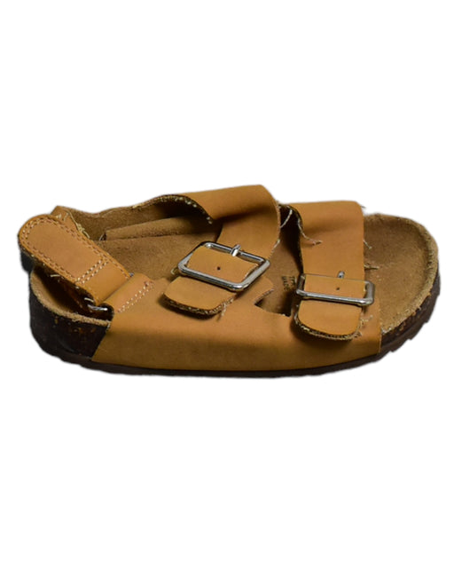 A Brown Sandals from Seed in size 18-24M for boy. (Front View)