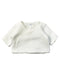 A White Long Sleeve Tops from Bout'Chou in size Newborn for girl. (Front View)