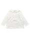 A White Long Sleeve Tops from Patachou in size 12-18M for girl. (Front View)