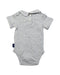A Grey Bodysuits from Pappe in size Newborn for girl. (Back View)