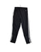 A Black Sweatpants from Adidas in size 7Y for boy. (Back View)