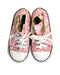 A Pink Sneakers from Converse in size 4T for girl. (Back View)
