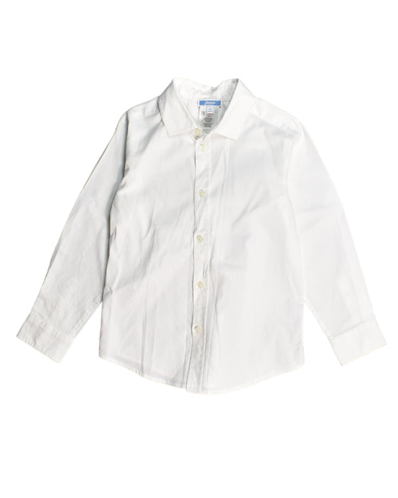 A White Shirts from Jacadi in size 6T for boy. (Front View)