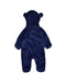 A Blue Long Sleeve Rompers from L.L.Bean in size 0-3M for boy. (Back View)
