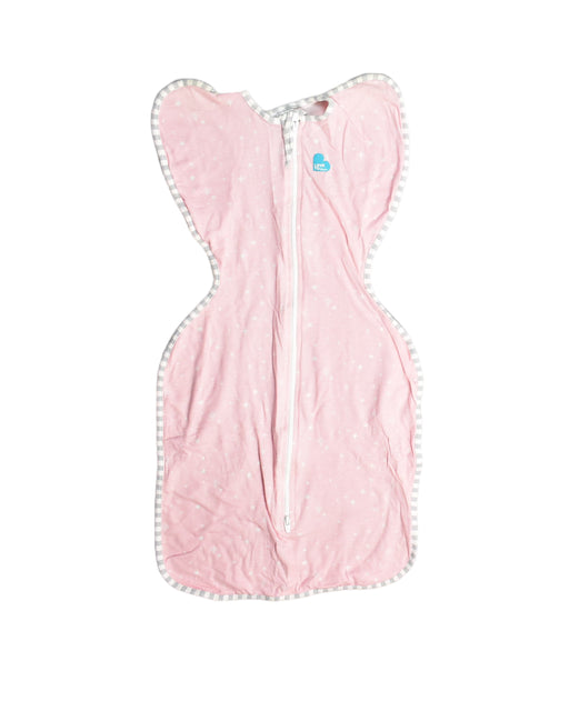 A Pink Sleepsacs from Love To Dream in size M for girl. (Front View)