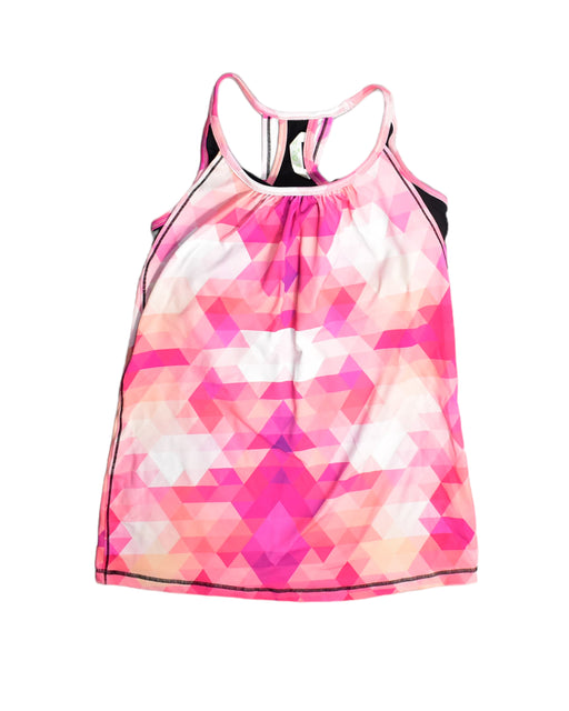 A Pink Sleeveless Tops from Spring in size XS for maternity. (Front View)