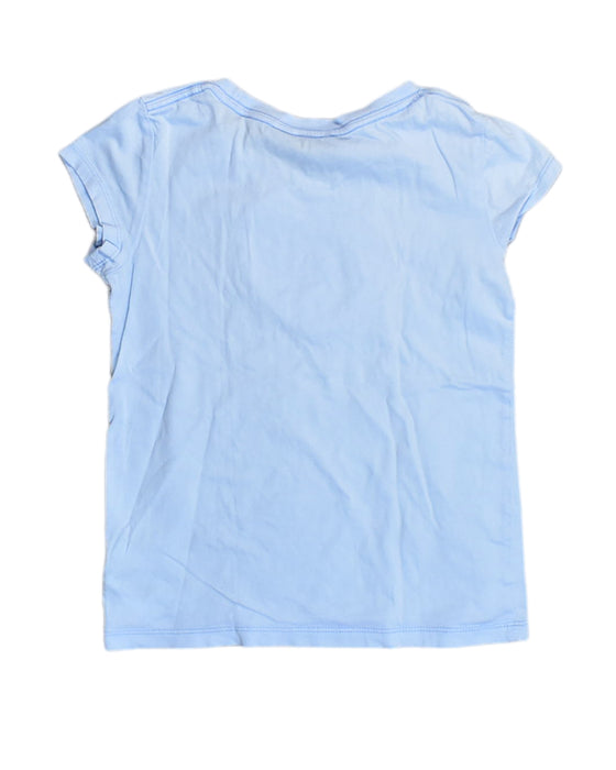 A Blue Short Sleeve Tops from Polo Ralph Lauren in size 6T for girl. (Back View)