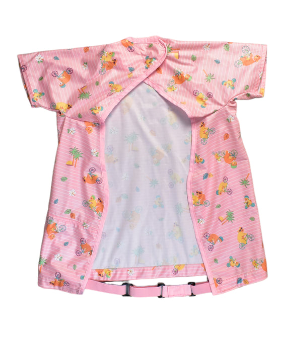 A Pink Cover Ups from Bibado in size O/S for girl. (Back View)