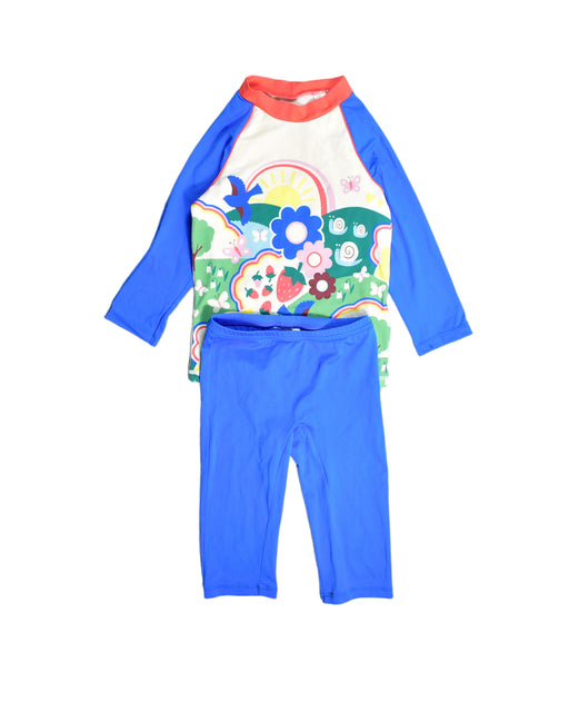 A Blue Swim Sets from Boden in size 8Y for girl. (Front View)