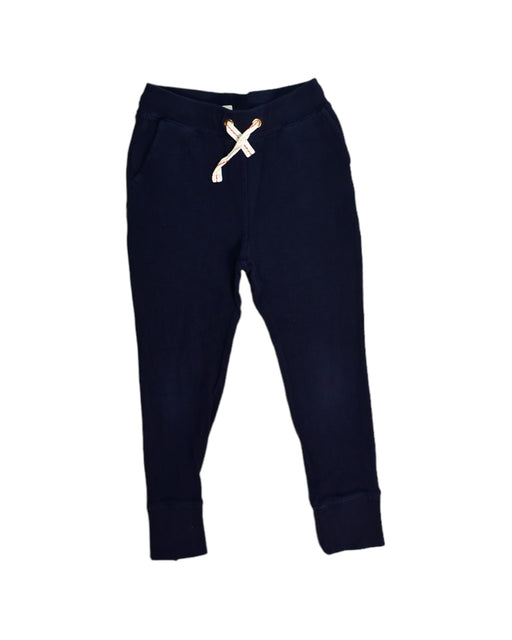 A Blue Sweatpants from Crewcuts in size 5T for boy. (Front View)