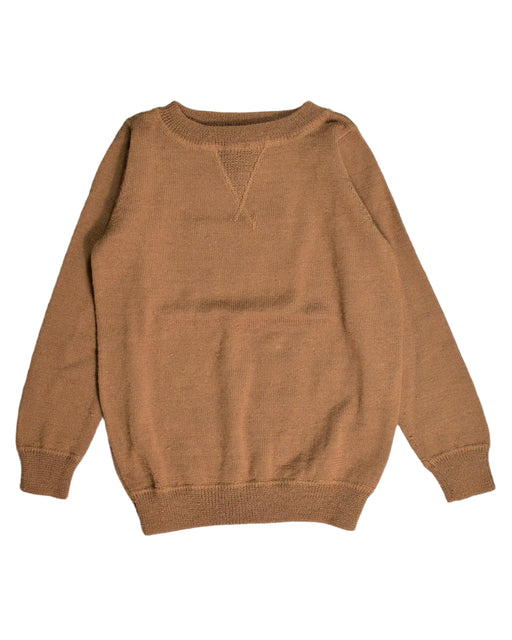 A Brown Knit Sweaters from Bonton in size 4T for neutral. (Front View)