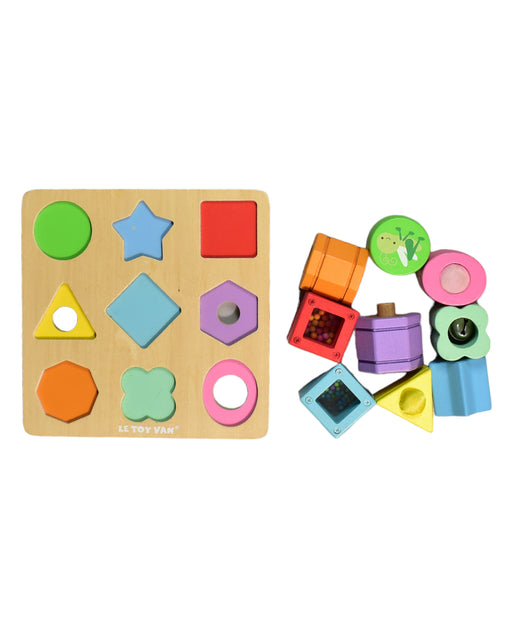 A Multicolour Wooden Toys from Le Toy Van in size O/S for neutral. (Front View)