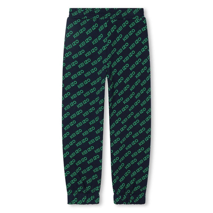 Embroidered Allover Logo Sweatpants