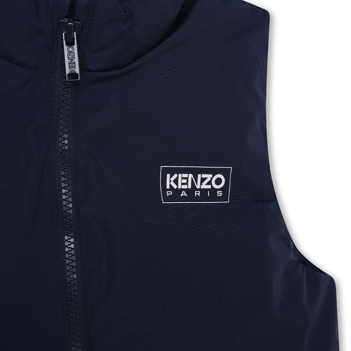 Kenzo Logo Puffer Jacket Vest