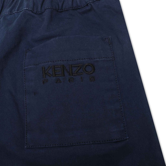 Kenzo Logo Twill Trousers