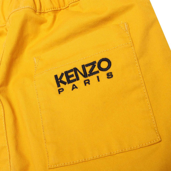 Kenzo Logo Twill Trousers