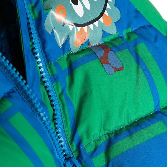 Monster Checks Puffer Jacket
