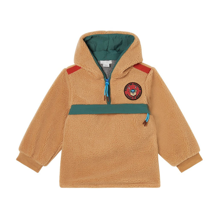 Graphic Patch Teddy Bear Jacket