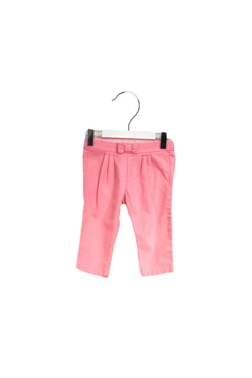 A Pink Casual Pants from Jacadi in size 6-12M for girl. (Front View)