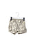 A Brown Shorts from Trudy & Teddy in size 6-12M for girl. (Front View)