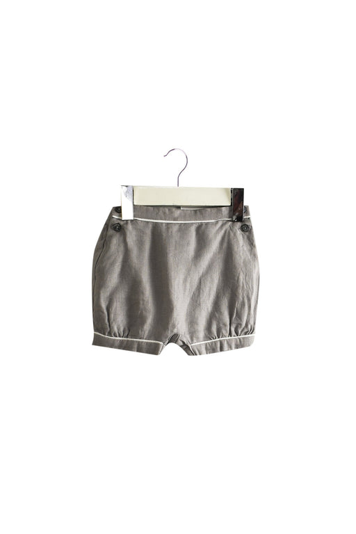 A Grey Shorts from Jacadi in size 3-6M for boy. (Front View)