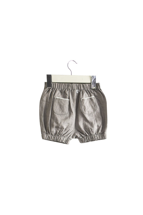 A Grey Shorts from Jacadi in size 3-6M for boy. (Back View)