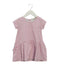 A Pink Short Sleeve Dresses from The Bonnie Mob in size 12-18M for girl. (Front View)