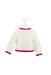 A White Cardigans from Chicco in size 6-12M for girl. (Back View)