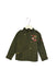 A Green Lightweight Jackets from La Compagnie des Petits in size 3T for girl. (Front View)