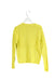 A Yellow Cardigans from Bonpoint in size 8Y for girl. (Back View)