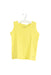 A Yellow Sleeveless Tops from Bonpoint in size 3T for girl. (Front View)