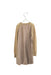 A Beige Long Sleeve Dresses from Stella McCartney in size 10Y for girl. (Back View)