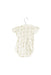 A White Short Sleeve Bodysuits from Chicco in size 3-6M for neutral. (Back View)