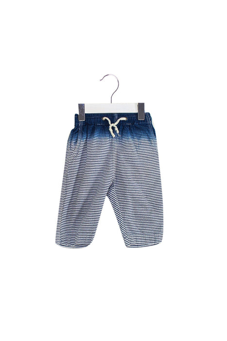 A Blue Shorts from Seed in size 6-12M for boy. (Front View)