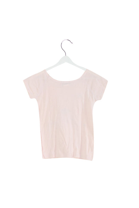 A Pink Short Sleeve T Shirts from Rykiel Enfant in size 12Y for girl. (Back View)