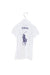 A White Short Sleeve Polos from Polo Ralph Lauren in size 7Y for girl. (Back View)