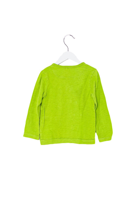 A Green Cardigans from Ragmart in size 5T for boy. (Back View)