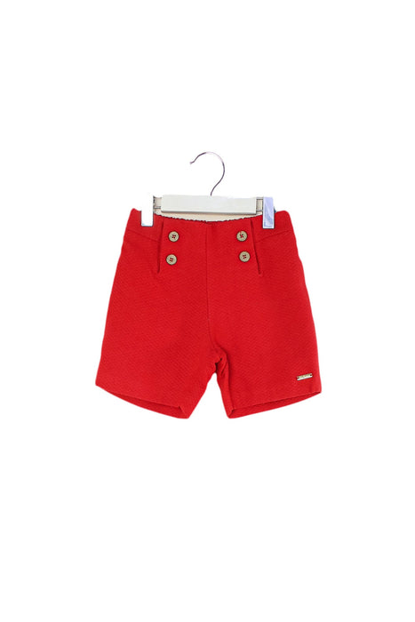 A Red Shorts from Pili Carrera in size 4T for girl. (Front View)