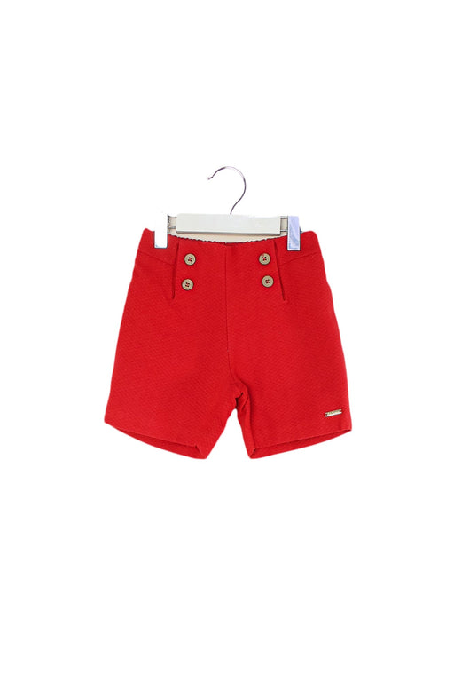 A Red Shorts from Pili Carrera in size 4T for girl. (Front View)