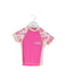 A Pink Rash Guards from Platypus in size 4T for girl. (Front View)