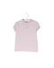 A Pink Short Sleeve Tops from Cyrillus in size 4T for girl. (Front View)