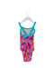 A Pink Swimsuits from Zoggs in size 6T for girl. (Back View)