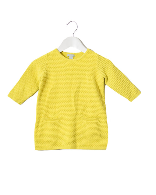 A Yellow Long Sleeve Dresses from COS in size 12-18M for girl. (Front View)