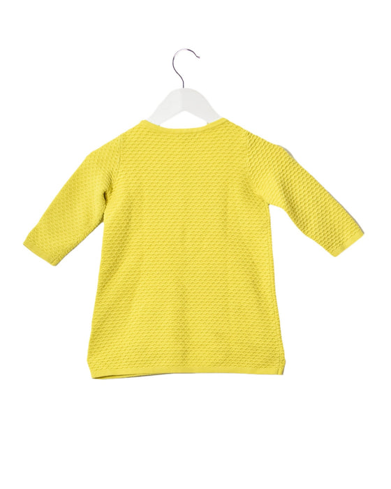 A Yellow Long Sleeve Dresses from COS in size 12-18M for girl. (Back View)