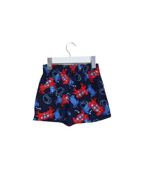A Navy Swim Shorts from Flapdoodles in size 6-12M for boy. (Back View)
