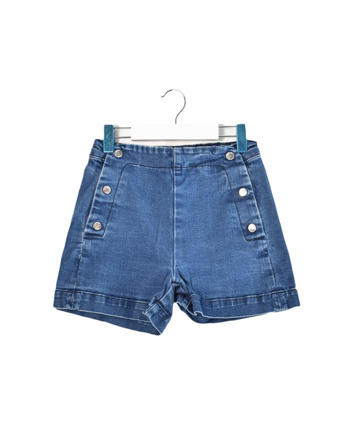A Blue Shorts from Jacadi in size 10Y for girl. (Front View)