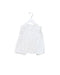 A White Sleeveless Tops from Bonpoint in size 4T for girl. (Front View)