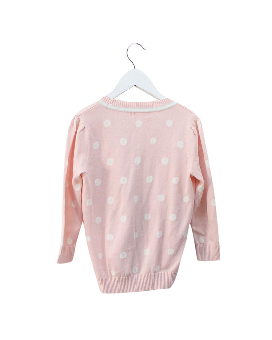 A Pink Cardigans from Nicholas & Bears in size 4T for girl. (Back View)