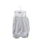 A Grey Sleeveless Rompers from Jacadi in size 0-3M for neutral. (Front View)