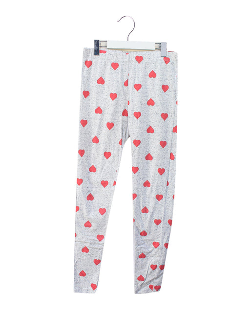 A Grey Leggings from Seed in size 12Y for girl. (Front View)